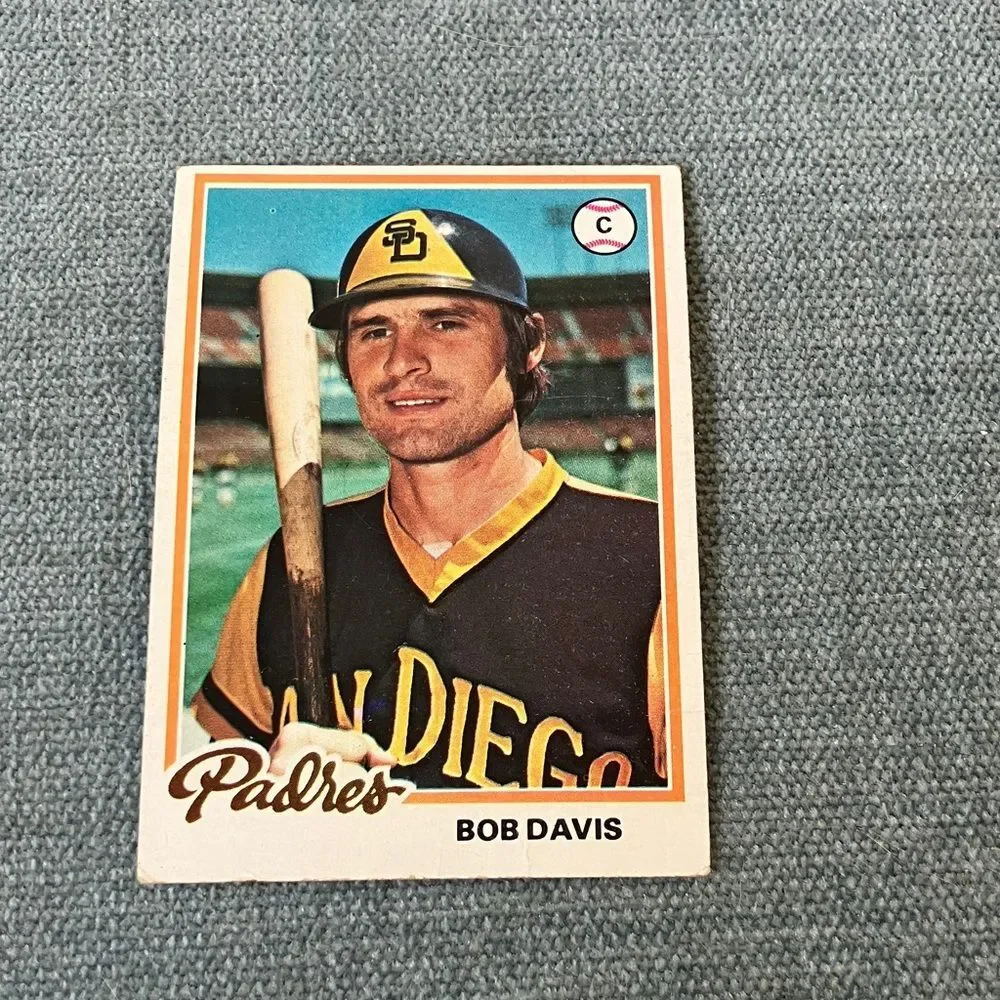 1978 Topps San Diego Padres Baseball Card Trading Card